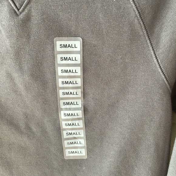 French terry raglan sleeves crewneck sweatshirt - Picture 3 of 5